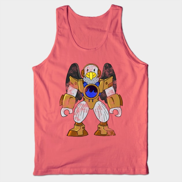 Bald Eagle Beast Tank Top by Kangavark